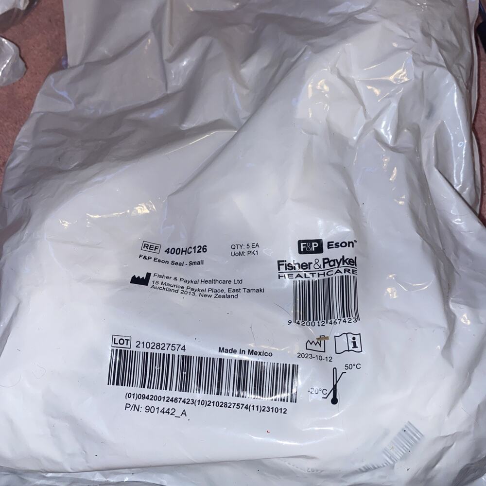 Fisher & Paykel Lot of 5 F&P 400HC126 Eson Seal Replacement SMALL NEW Sealed
